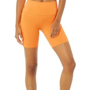 alo airbrush biker shorts